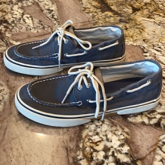 𝅺Sperry  top siders loafers navy‎ blue - Picture 2 of 7